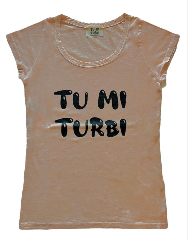 t-shirt salmone